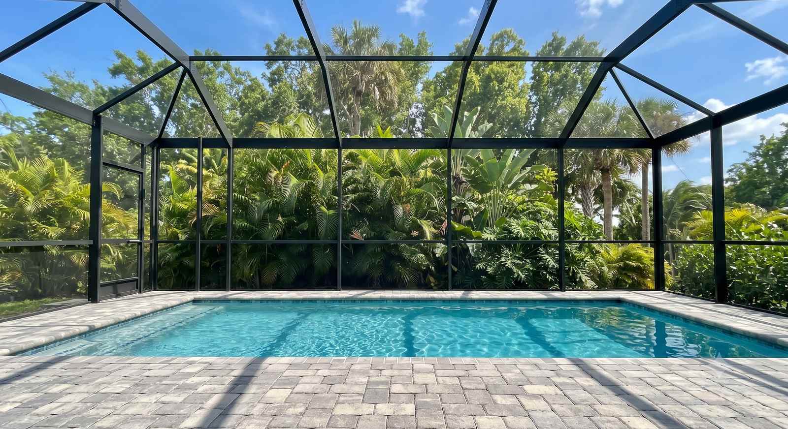 How to clean and maintain a pool cage guide for Sarasota, FL